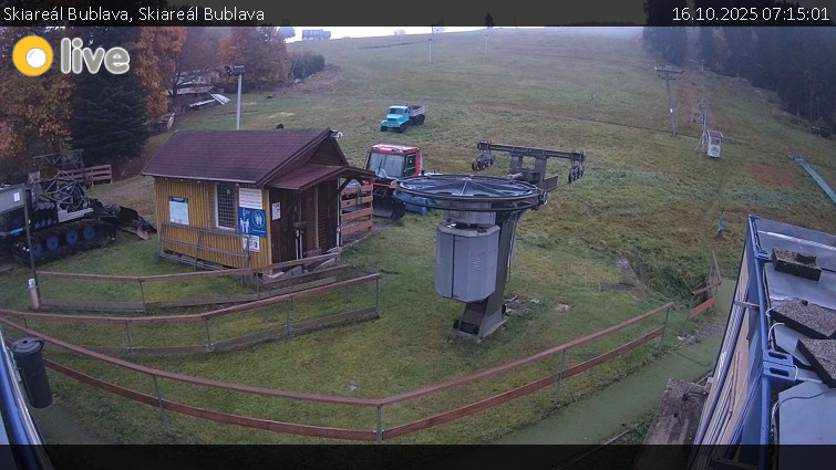 Skiareál Bublava - Skiareál Bublava - 16.10.2025 v 07:15 Skiareál Bublava - Skiareál Bublava - 16.10.2025 v 07:15