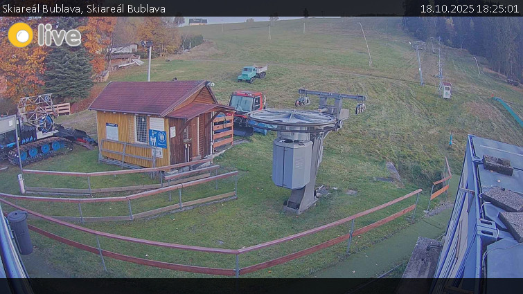 Skiareál Bublava - Skiareál Bublava - 18.10.2025 v 18:25 Skiareál Bublava - Skiareál Bublava - 18.10.2025 v 18:25