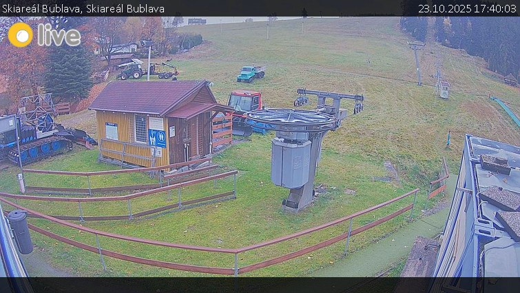 Skiareál Bublava - Skiareál Bublava - 23.10.2025 v 17:40 Skiareál Bublava - Skiareál Bublava - 23.10.2025 v 17:40