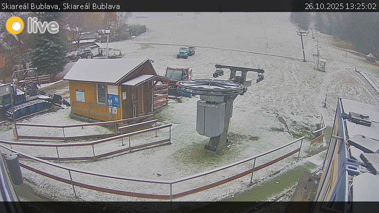 Skiareál Bublava - Skiareál Bublava - 26.10.2025 v 13:25 Skiareál Bublava - Skiareál Bublava - 26.10.2025 v 13:25