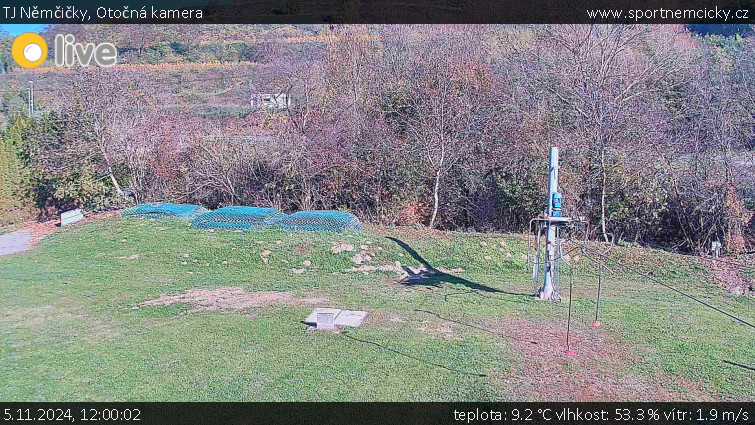 TJ Němčičky - Otočná kamera  - 5.11.2024 v 12:00 TJ Němčičky - Otočná kamera  - 5.11.2024 v 12:00