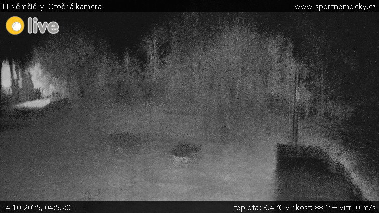 TJ Němčičky - Otočná kamera - 14.10.2025 v 04:55 TJ Němčičky - Otočná kamera - 14.10.2025 v 04:55
