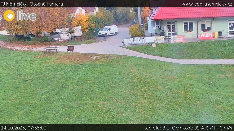 TJ Němčičky - Otočná kamera - 14.10.2025 v 07:55 TJ Němčičky - Otočná kamera - 14.10.2025 v 07:55