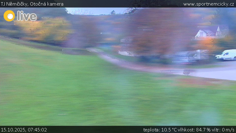 TJ Němčičky - Otočná kamera - 15.10.2025 v 07:45 TJ Němčičky - Otočná kamera - 15.10.2025 v 07:45