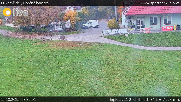 TJ Němčičky - Otočná kamera - 15.10.2025 v 08:35 TJ Němčičky - Otočná kamera - 15.10.2025 v 08:35