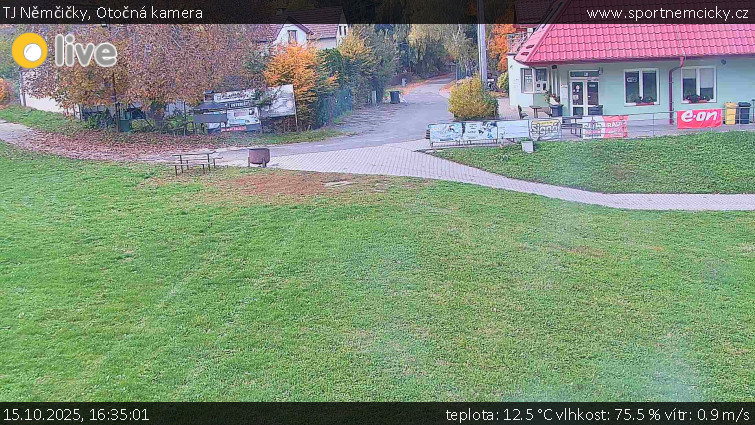 TJ Němčičky - Otočná kamera - 15.10.2025 v 16:35 TJ Němčičky - Otočná kamera - 15.10.2025 v 16:35