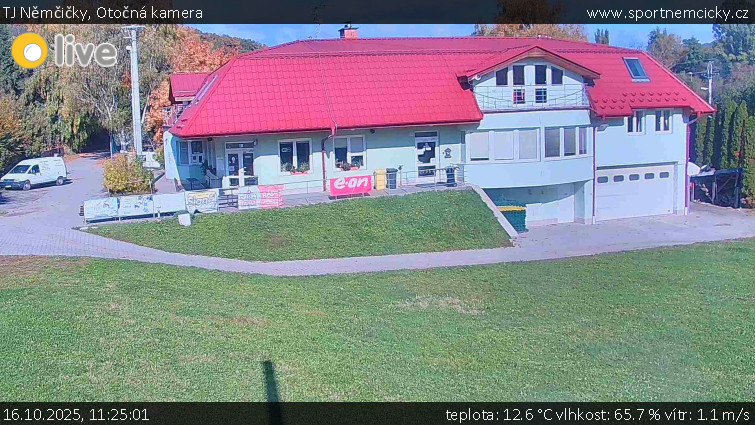 TJ Němčičky - Otočná kamera - 16.10.2025 v 11:25 TJ Němčičky - Otočná kamera - 16.10.2025 v 11:25