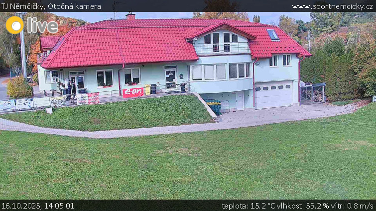 TJ Němčičky - Otočná kamera - 16.10.2025 v 14:05 TJ Němčičky - Otočná kamera - 16.10.2025 v 14:05