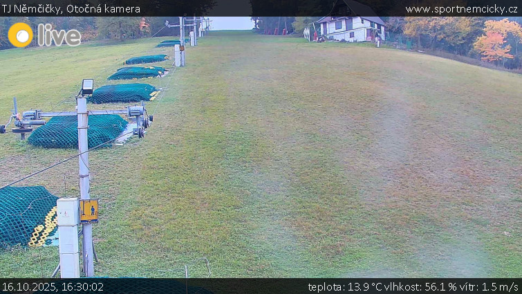 TJ Němčičky - Otočná kamera - 16.10.2025 v 16:30 TJ Němčičky - Otočná kamera - 16.10.2025 v 16:30