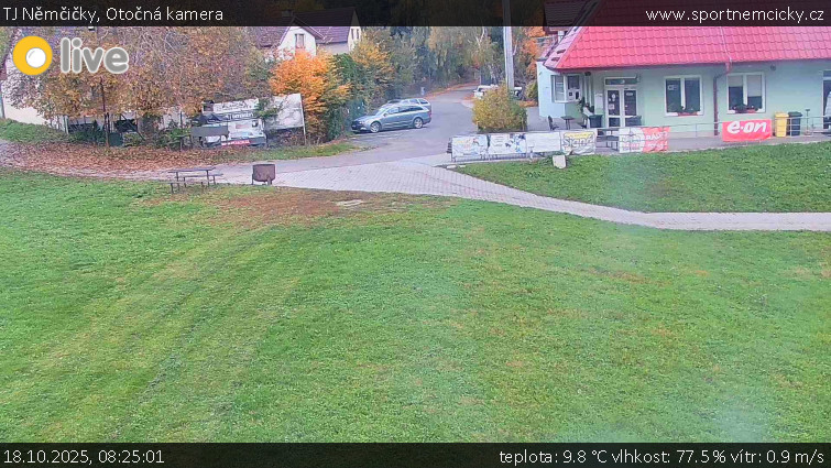 TJ Němčičky - Otočná kamera - 18.10.2025 v 08:25 TJ Němčičky - Otočná kamera - 18.10.2025 v 08:25