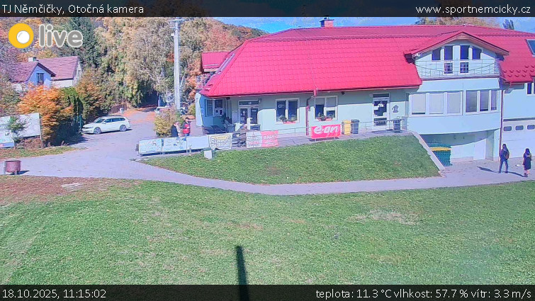 TJ Němčičky - Otočná kamera - 18.10.2025 v 11:15 TJ Němčičky - Otočná kamera - 18.10.2025 v 11:15