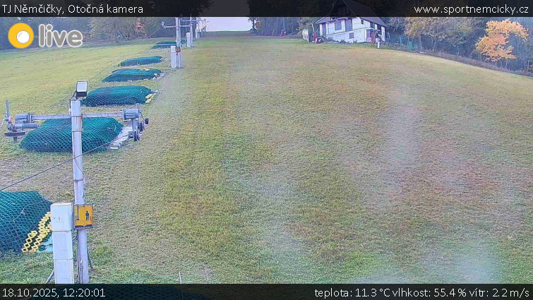 TJ Němčičky - Otočná kamera - 18.10.2025 v 12:20 TJ Němčičky - Otočná kamera - 18.10.2025 v 12:20