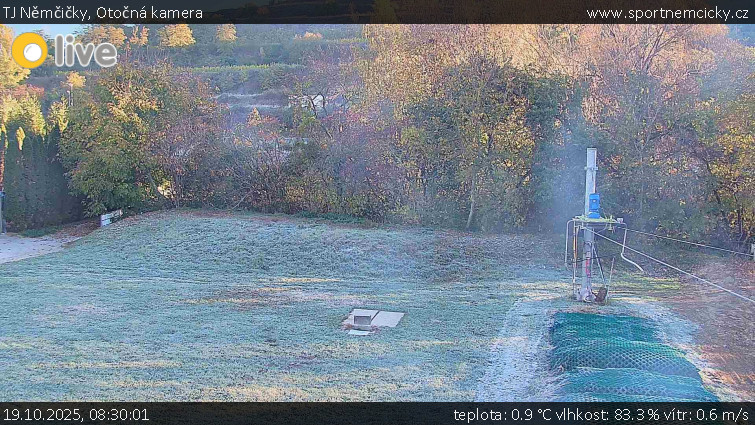 TJ Němčičky - Otočná kamera - 19.10.2025 v 08:30 TJ Němčičky - Otočná kamera - 19.10.2025 v 08:30