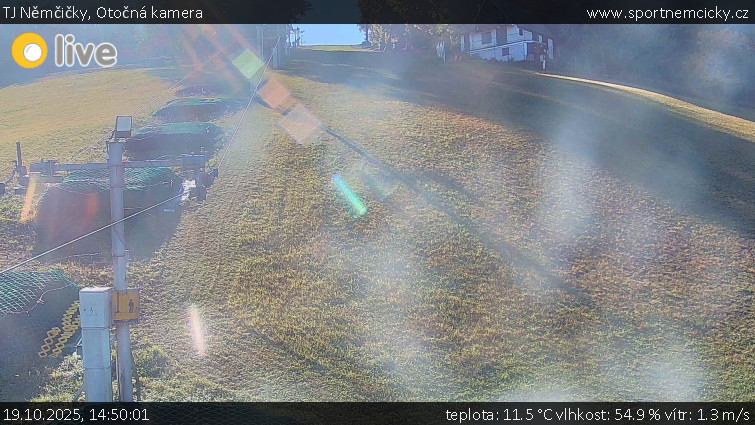 TJ Němčičky - Otočná kamera - 19.10.2025 v 14:50 TJ Němčičky - Otočná kamera - 19.10.2025 v 14:50
