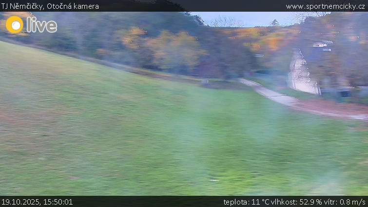 TJ Němčičky - Otočná kamera - 19.10.2025 v 15:50 TJ Němčičky - Otočná kamera - 19.10.2025 v 15:50