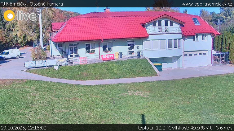 TJ Němčičky - Otočná kamera - 20.10.2025 v 12:15 TJ Němčičky - Otočná kamera - 20.10.2025 v 12:15