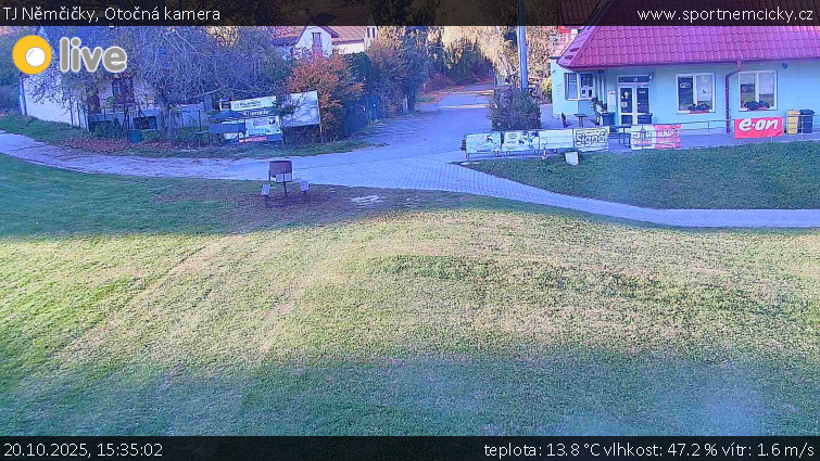 TJ Němčičky - Otočná kamera - 20.10.2025 v 15:35 TJ Němčičky - Otočná kamera - 20.10.2025 v 15:35