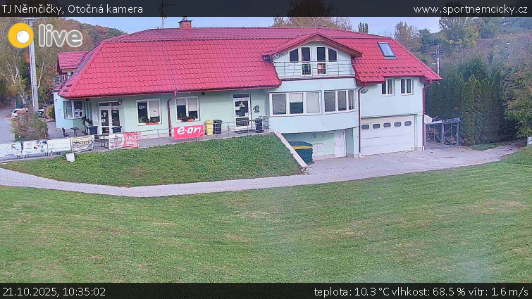 TJ Němčičky - Otočná kamera - 21.10.2025 v 10:35 TJ Němčičky - Otočná kamera - 21.10.2025 v 10:35