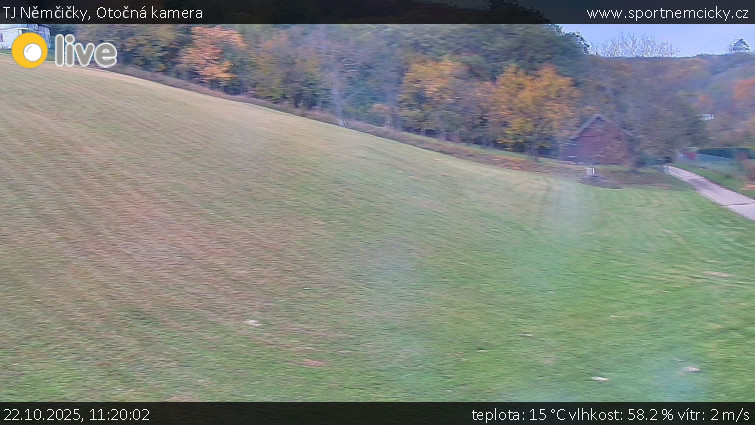 TJ Němčičky - Otočná kamera - 22.10.2025 v 11:20 TJ Němčičky - Otočná kamera - 22.10.2025 v 11:20