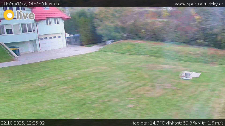 TJ Němčičky - Otočná kamera - 22.10.2025 v 12:25 TJ Němčičky - Otočná kamera - 22.10.2025 v 12:25