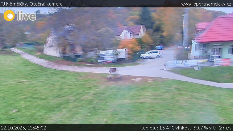 TJ Němčičky - Otočná kamera - 22.10.2025 v 13:45 TJ Němčičky - Otočná kamera - 22.10.2025 v 13:45