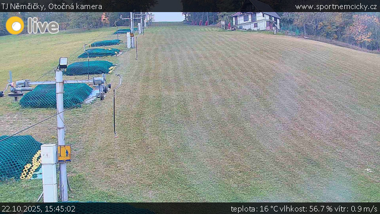TJ Němčičky - Otočná kamera - 22.10.2025 v 15:45 TJ Němčičky - Otočná kamera - 22.10.2025 v 15:45