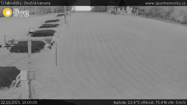 TJ Němčičky - Otočná kamera - 22.10.2025 v 18:00 TJ Němčičky - Otočná kamera - 22.10.2025 v 18:00