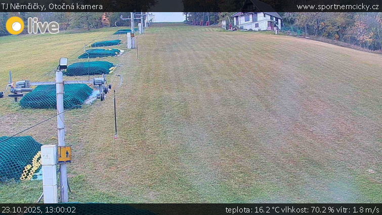 TJ Němčičky - Otočná kamera - 23.10.2025 v 13:00 TJ Němčičky - Otočná kamera - 23.10.2025 v 13:00