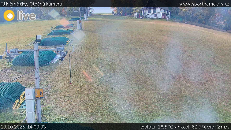 TJ Němčičky - Otočná kamera - 23.10.2025 v 14:00 TJ Němčičky - Otočná kamera - 23.10.2025 v 14:00