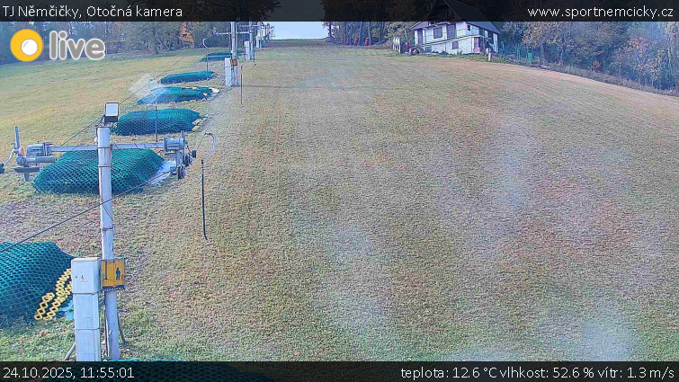 TJ Němčičky - Otočná kamera - 24.10.2025 v 11:55 TJ Němčičky - Otočná kamera - 24.10.2025 v 11:55
