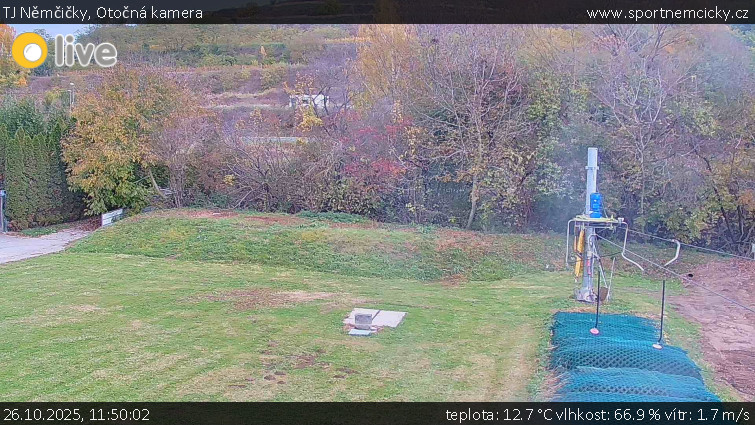TJ Němčičky - Otočná kamera  - 26.10.2025 v 11:50 TJ Němčičky - Otočná kamera  - 26.10.2025 v 11:50