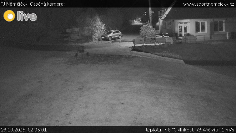 TJ Němčičky - Otočná kamera  - 28.10.2025 v 02:05 TJ Němčičky - Otočná kamera  - 28.10.2025 v 02:05