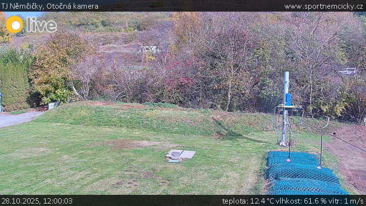 TJ Němčičky - Otočná kamera  - 28.10.2025 v 12:00 TJ Němčičky - Otočná kamera  - 28.10.2025 v 12:00