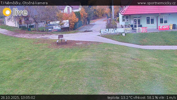 TJ Němčičky - Otočná kamera  - 28.10.2025 v 13:05 TJ Němčičky - Otočná kamera  - 28.10.2025 v 13:05