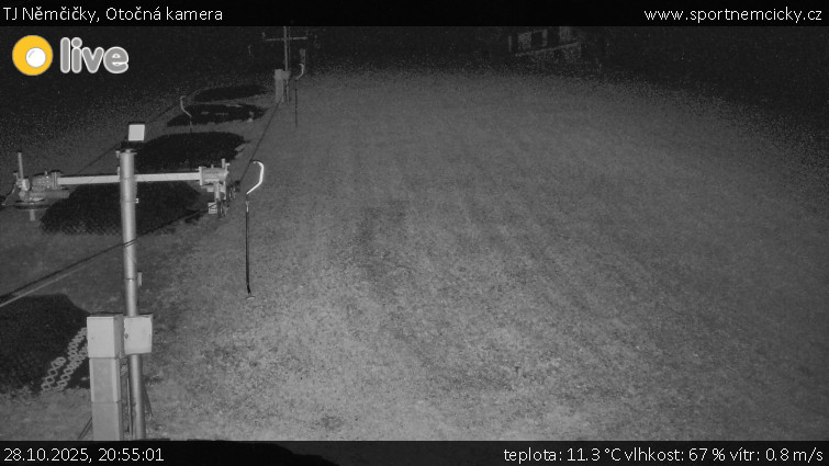 TJ Němčičky - Otočná kamera  - 28.10.2025 v 20:55 TJ Němčičky - Otočná kamera  - 28.10.2025 v 20:55
