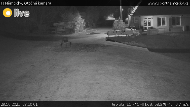 TJ Němčičky - Otočná kamera  - 28.10.2025 v 23:10 TJ Němčičky - Otočná kamera  - 28.10.2025 v 23:10