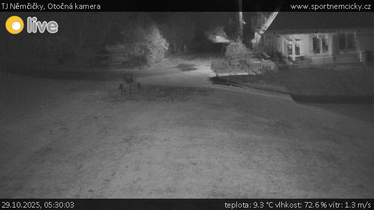 TJ Němčičky - Otočná kamera  - 29.10.2025 v 05:30 TJ Němčičky - Otočná kamera  - 29.10.2025 v 05:30