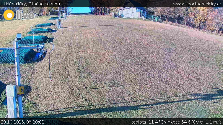 TJ Němčičky - Otočná kamera  - 29.10.2025 v 08:20 TJ Němčičky - Otočná kamera  - 29.10.2025 v 08:20