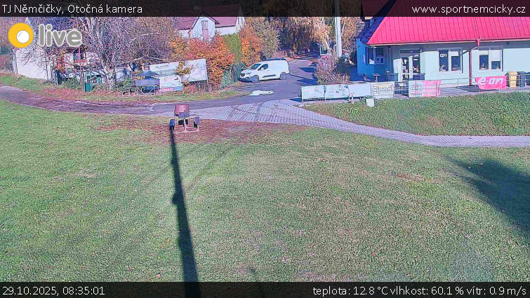 TJ Němčičky - Otočná kamera  - 29.10.2025 v 08:35 TJ Němčičky - Otočná kamera  - 29.10.2025 v 08:35