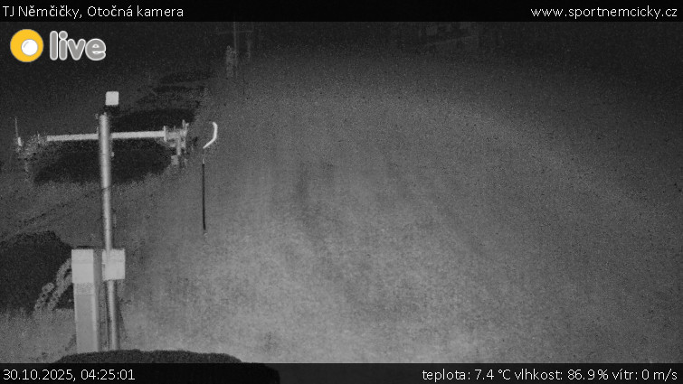 TJ Němčičky - Otočná kamera  - 30.10.2025 v 04:25 TJ Němčičky - Otočná kamera  - 30.10.2025 v 04:25