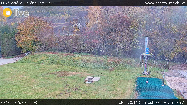 TJ Němčičky - Otočná kamera  - 30.10.2025 v 07:40 TJ Němčičky - Otočná kamera  - 30.10.2025 v 07:40