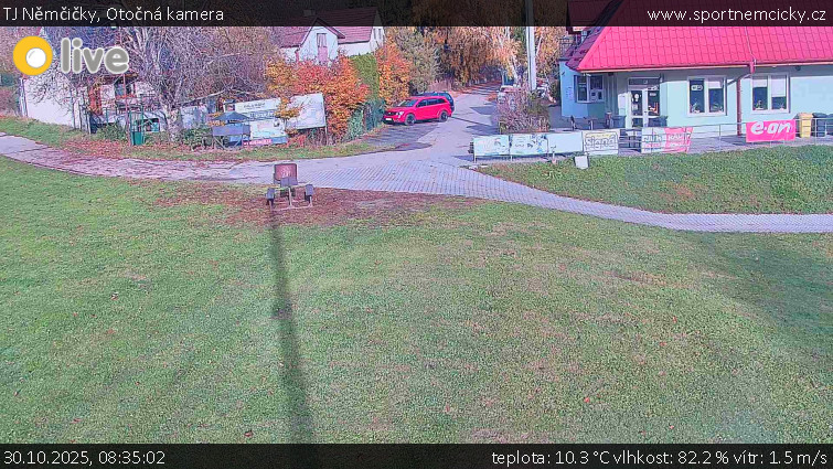 TJ Němčičky - Otočná kamera  - 30.10.2025 v 08:35 TJ Němčičky - Otočná kamera  - 30.10.2025 v 08:35