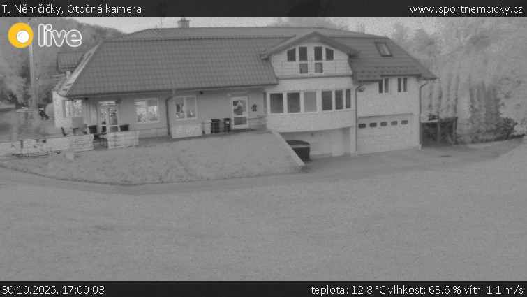 TJ Němčičky - Otočná kamera  - 30.10.2025 v 17:00 TJ Němčičky - Otočná kamera  - 30.10.2025 v 17:00