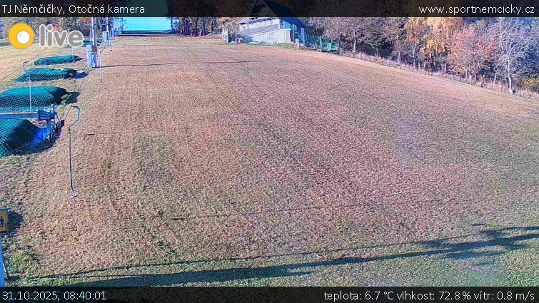 TJ Němčičky - Otočná kamera  - 31.10.2025 v 08:40 TJ Němčičky - Otočná kamera  - 31.10.2025 v 08:40