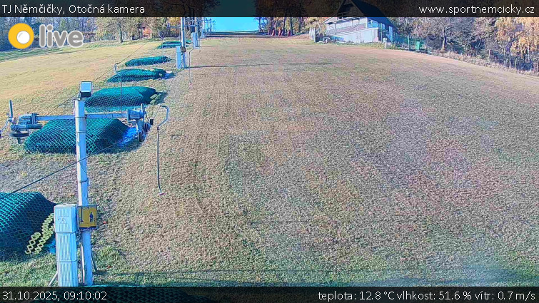 TJ Němčičky - Otočná kamera  - 31.10.2025 v 09:10 TJ Němčičky - Otočná kamera  - 31.10.2025 v 09:10