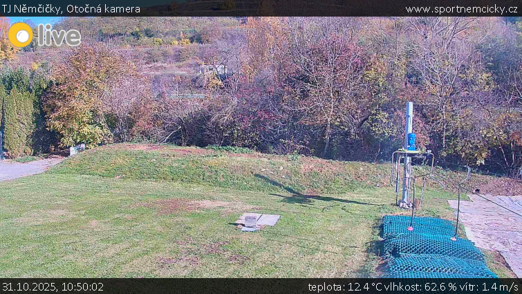 TJ Němčičky - Otočná kamera  - 31.10.2025 v 10:50 TJ Němčičky - Otočná kamera  - 31.10.2025 v 10:50