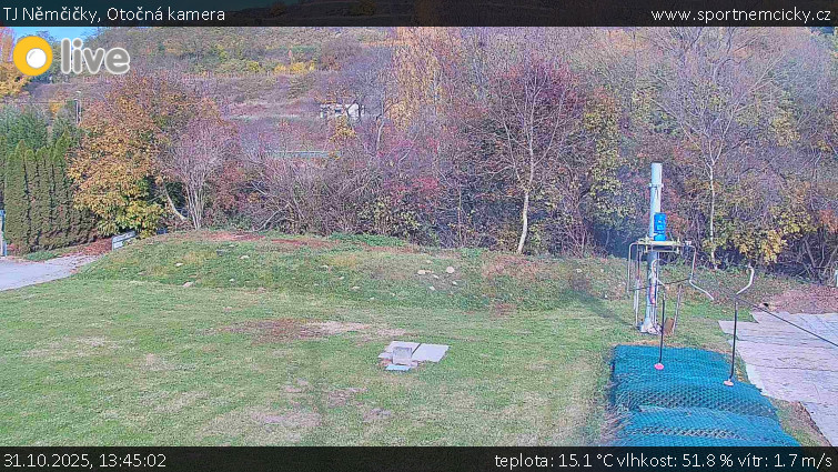 TJ Němčičky - Otočná kamera  - 31.10.2025 v 13:45 TJ Němčičky - Otočná kamera  - 31.10.2025 v 13:45