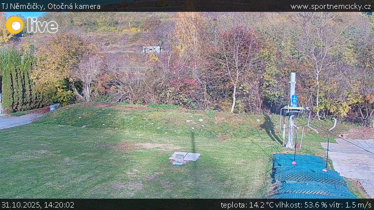 TJ Němčičky - Otočná kamera  - 31.10.2025 v 14:20 TJ Němčičky - Otočná kamera  - 31.10.2025 v 14:20