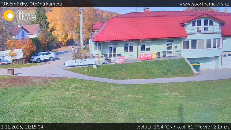 TJ Němčičky - Otočná kamera  - 1.11.2025 v 11:15 TJ Němčičky - Otočná kamera  - 1.11.2025 v 11:15