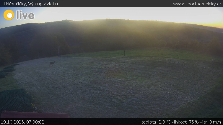 TJ Němčičky - Výstup z vleku - 19.10.2025 v 07:00 TJ Němčičky - Výstup z vleku - 19.10.2025 v 07:00